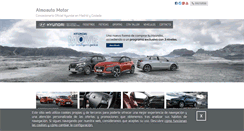 Desktop Screenshot of hyundaialmoautomotor.com